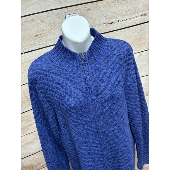 Nomadic Traders Womens Sweater Size XL 1/2 Zip Pullover Large Long Sleeve Ramie - Picture 11 of 12